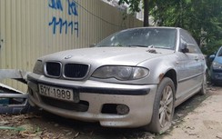 Hà Nội: Xe BMW 3 Series vứt chỏng chơ 8 tháng không ai nhận