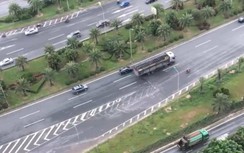 Video: Lại thêm trường hợp lái xe ngang nhiên đi lùi trên Đại lộ Thăng Long