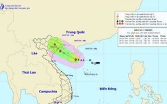 Bão số 2 đang mạnh lên, đổ bộ trên vùng biển từ Quảng Ninh tới Ninh Bình