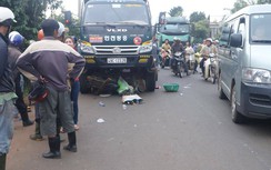 Bị xe ben kéo lê sau va chạm, người phụ nữ mua ve chai tử vong thương tâm