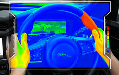 Công nghệ vô-lăng cảm biến nhiệt hỗ trợ tài xế xe hơi