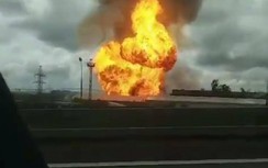Video: Cháy lớn tại nhà máy nhiệt điện ở Moscow, Nga