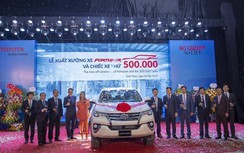 Cán mốc doanh số 500 nghìn xe, Toyota Việt Nam đóng thuế gấp đôi