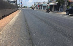 Khắc phục hằn lún QL1 qua Bình Thuận trong tháng 8/2019