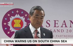 Trung Quốc lớn tiếng cảnh báo Mỹ về Biển Đông