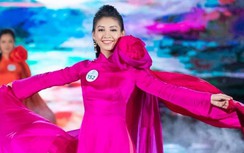 Thí sinh Miss World Vietnam đầy yêu kiều trong tà áo dài