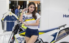 Người đẹp Thái hút mọi ánh nhìn khi tạo dáng bên Husqvarna Supermoto 701