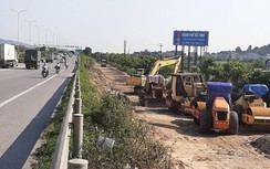 Đường gom cao tốc Hà Nội - Bắc Giang nguy cơ chậm tiến độ lần 3