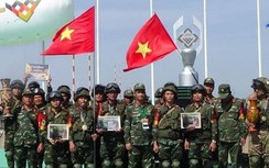 Công binh Việt Nam đạt giải ba trong cuộc thi "Tuyến đường an toàn"