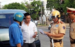 Theo chân tổ TTKS liên ngành "truy quét" xe trá hình tuyến Huế - Đà Nẵng