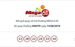 Kết quả xổ số Vietlott 14/8/2019: Ai bỏ túi hơn 34 tỷ đồng?