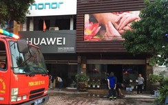 Hà Nội: Cháy quán massage, khách hốt hoảng tháo chạy