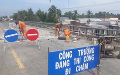 Nhiều tuyến quốc lộ qua Kiên Giang hư hỏng nặng