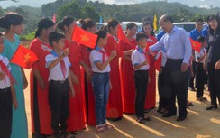 Khánh thành nhà văn hóa thôn Tân Quang do Bộ GTVT và Tổng cục ĐBVN tài trợ