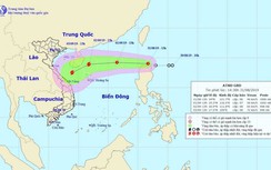 Ngày 2/9, áp thấp nhiệt đới sẽ mạnh lên thành bão hướng vào miền Trung