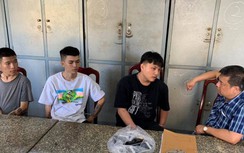 Bắt 4 đối tượng xịt hơi cay, cướp xe máy tại Lâm Đồng