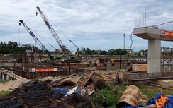 Công trình đập ngăn mặn 500 tỷ ở Quảng Trị ra sao sau 9 tháng khởi công?