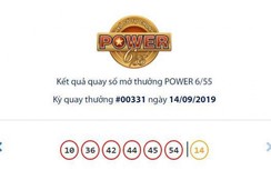 Kết quả xổ số Vietlott 14/9/2019: Người bỏ túi hơn 66 tỷ đồng là ai?