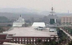 Trung Quốc xây dựng “tàu sân bay xi măng” ở tỉnh Hồ Bắc