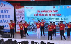 Honda Sơn Minh tập huấn lái xe an toàn cho 500 sinh viên
