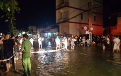 Đường ngập nước, người phụ nữ lao xe xuống hồ Bún Xáng thiệt mạng