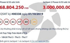 Xổ số Vietlott 1/10/2019: Người trúng hơn 4 tỷ đồng tối nay là ai?