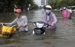 Kiểm tra hiệu quả "siêu máy bơm" chống ngập đường Nguyễn Hữu Cảnh