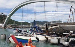 Phát hiện 5 thi thể người chết sau vụ sập cầu ở Đài Loan