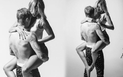 Lộ hậu trường chụp ảnh nội y "nghẹt thở" của vợ chồng Justin Bieber