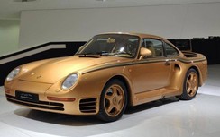 Ngắm tuyệt phẩm Porsche 959 được dát vàng "cực độc" của đại gia Qatar
