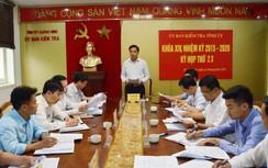 Hàng loạt cán bộ ở Quảng Ninh bị yêu cầu kỷ luật