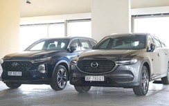 So sánh Hyundai Santafe cao cấp và Mazda CX-8 Premium AWD