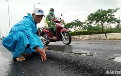 Cận cảnh con đường "sống trâu siêu to, khổng lồ" nguy hiểm ở Đà Nẵng