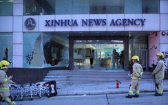 Văn phòng của hãng Tân Hoa Xã tại Hồng Kông bị tấn công