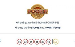 Kết quả xổ số Vietlott 9/11/2019: Tìm chủ nhân của hơn 55 tỷ đồng