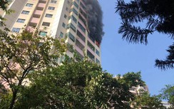 Video: Cháy lớn tại chung cư trên đường Trần Đăng Ninh, Hà Nội