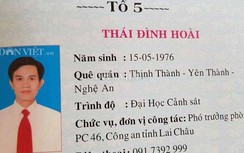 Bộ Công an nói về vụ Trưởng phòng Cảnh sát kinh tế Lai Châu dùng bằng giả