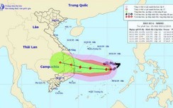 Bão số 6 hướng vào Quảng Ngãi đến Khánh Hòa, dự báo gây mưa lớn, lũ quét