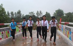 Bridgestone Việt Nam xây cầu đến trường cho học sinh vùng cao