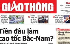 Tin mới nhất, hay nhất trên Báo Giao thông ngày 25/11/2019