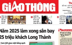 Tin mới nhất, hay nhất trên Báo Giao thông ngày 27/11/2019