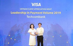 Techcombank đứng đầu toàn thị trường về doanh số thanh toán qua thẻ Visa