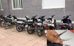 Nghệ An: Bắt nhóm đối tượng chuyên dùng vam phá khóa trộm xe máy đắt tiền