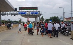 Người dân quanh trạm BOT Ninh Xuân tố nhóm tài xế dùng loa gây mất ANTT