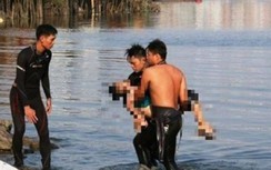 Lật thuyền chở 7 người trên sông Hoàng Mai, 2 cha con mất tích