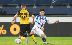 CĐV Heerenveen phấn khích trước màn chào sân của Văn Hậu