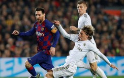 Messi mờ nhạt, Barca bị Real chia điểm ở Nou Camp