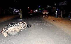 Xe máy tông nhau trong đêm, 1 người chết, 2 người bị thương nặng