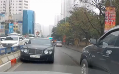Tài xế lái siêu xe Bentley chạy ngược chiều ở Hà Nội là ai?