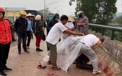 Nghi phạm chém người phụ nữ trên cầu tại Thái Nguyên là đồng nghiệp cũ
